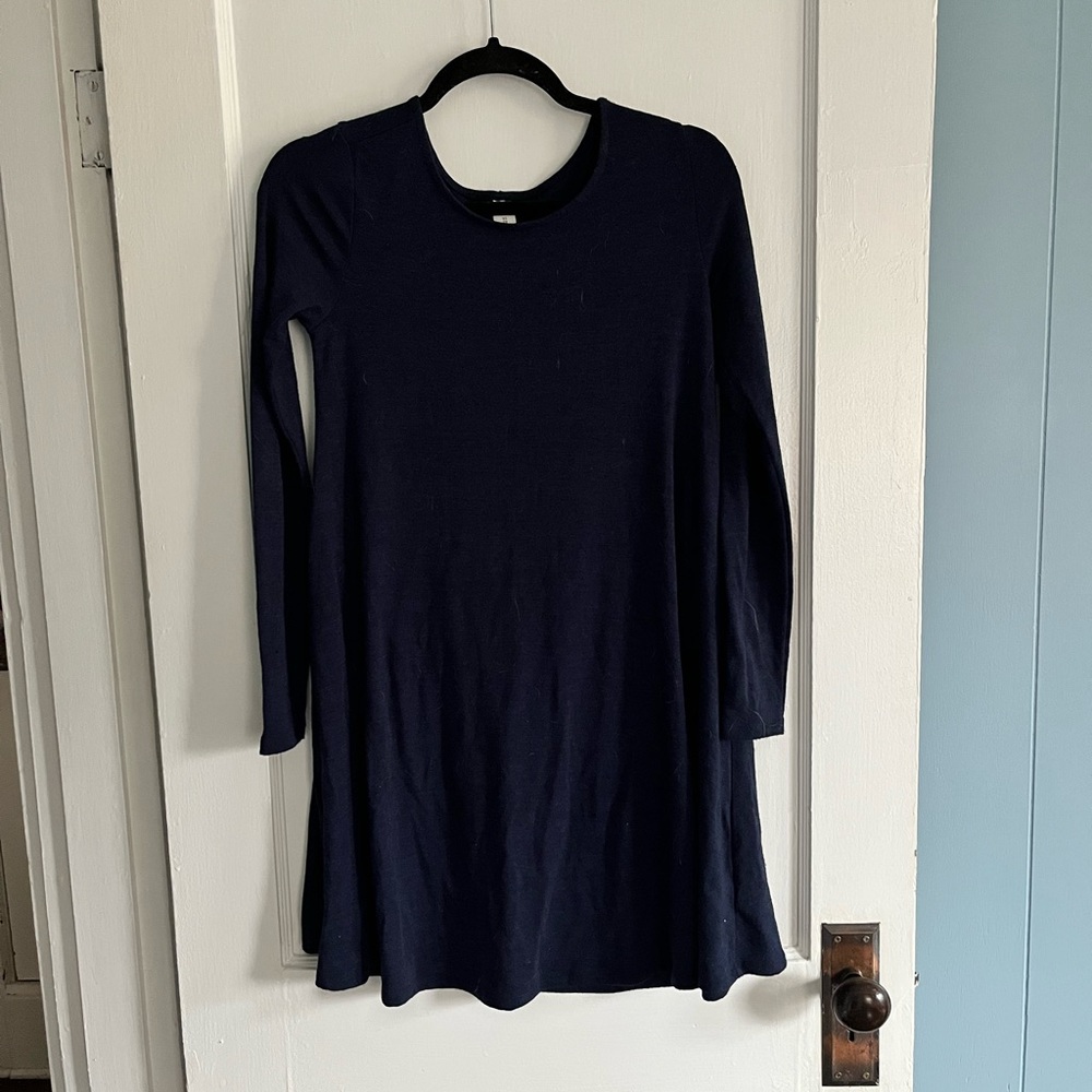 Knit swing dress
